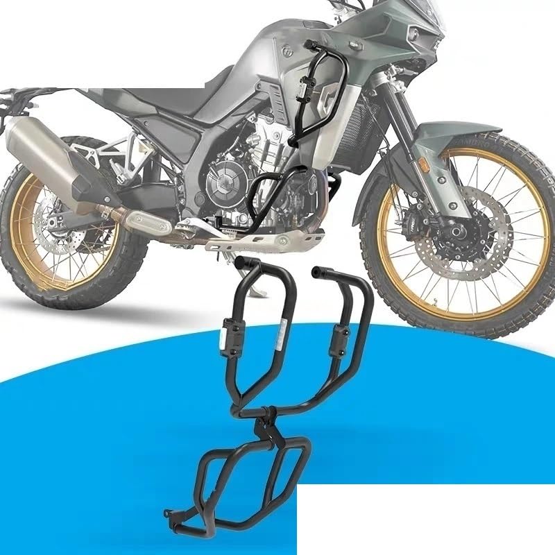 Crash bar pour Kove 800X ADV en acier au carbone robuste - 2