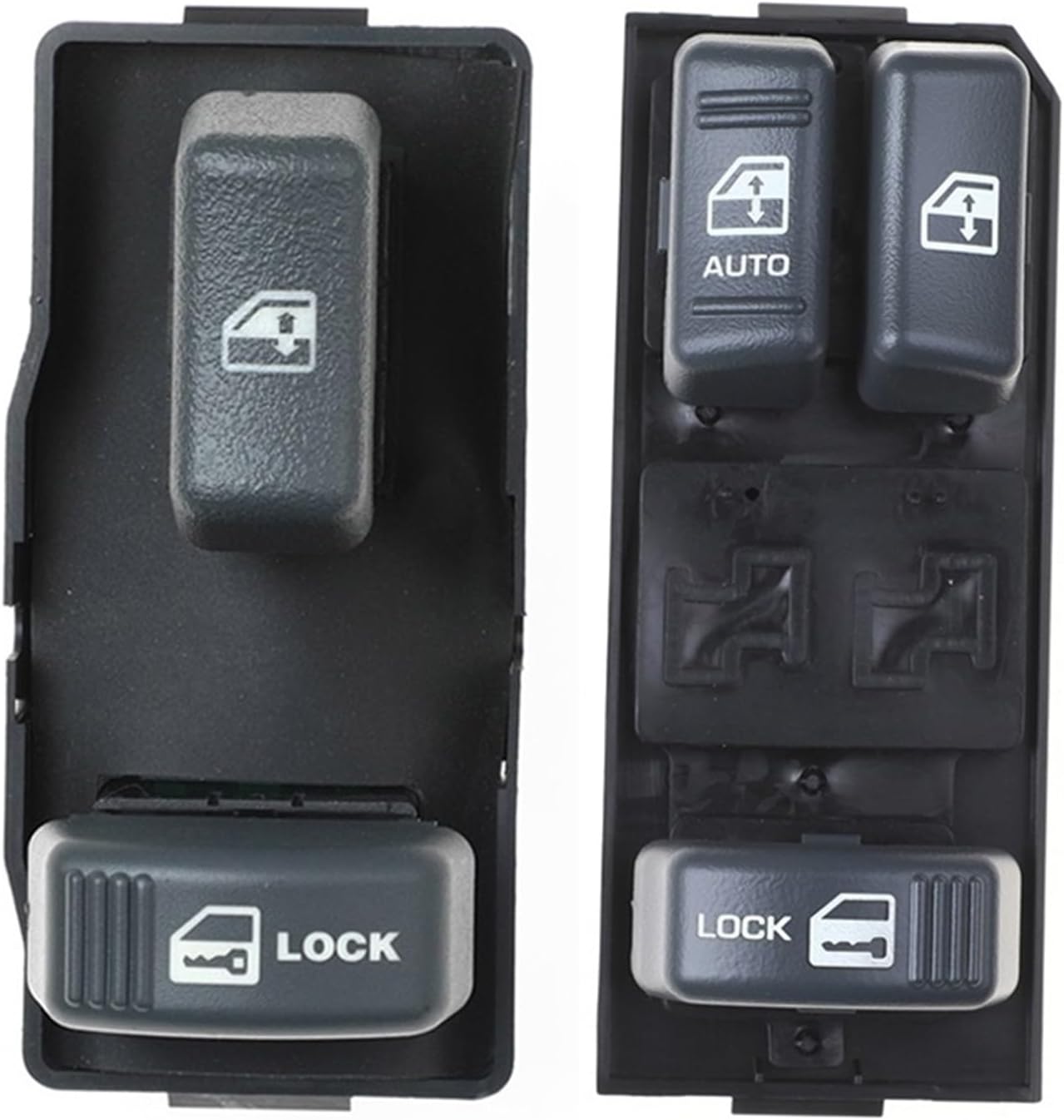 Car Electric Lift Window Control Switch Button for GMC C1500 Truck Car Accessories Power Window Door Lock Switch Control Button Lifter Button 15151362 15151356 (Size : Model B)