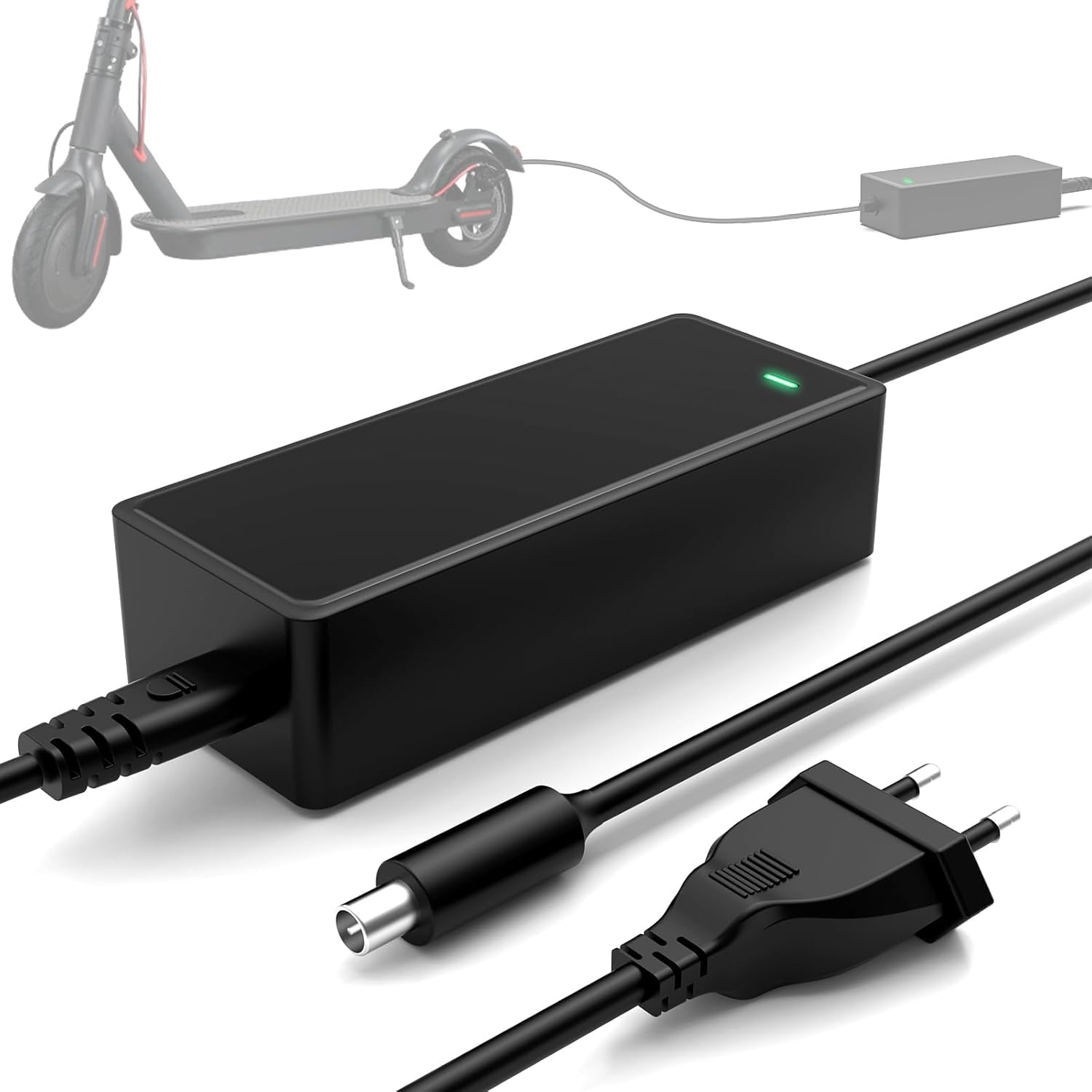 Chargeurs 42V 2A pour Scooter électrique, adaptateur à 3 broches en ligne pour batterie au Lithium 36V – acheter aux petits prix dans la boutique en ligne