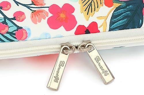 Vista 111 de Canvaslife Patten Laptop Sleeve 14 inch 14.0 inch Laptop Case Bag (flor amarilla)