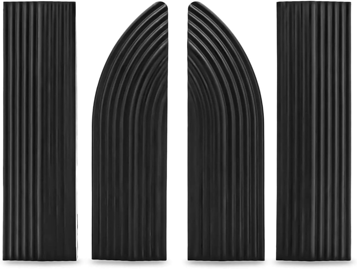 Threshold Bars Step Ramp Climbing Mat,Compatible For Xiaomi,Compatible For Roborock, ,Compatible For Roomba,Compatible For Ilife,Compatible For Ecovacs,Compatible For Deebot, Robot Vacuum Sweeper(Blac