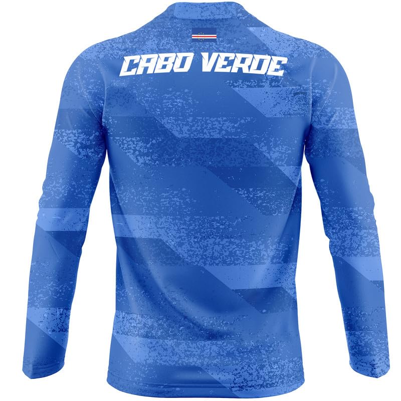 Camiseta Cap Verde Fútbol CV-53 Manga Larga BIS