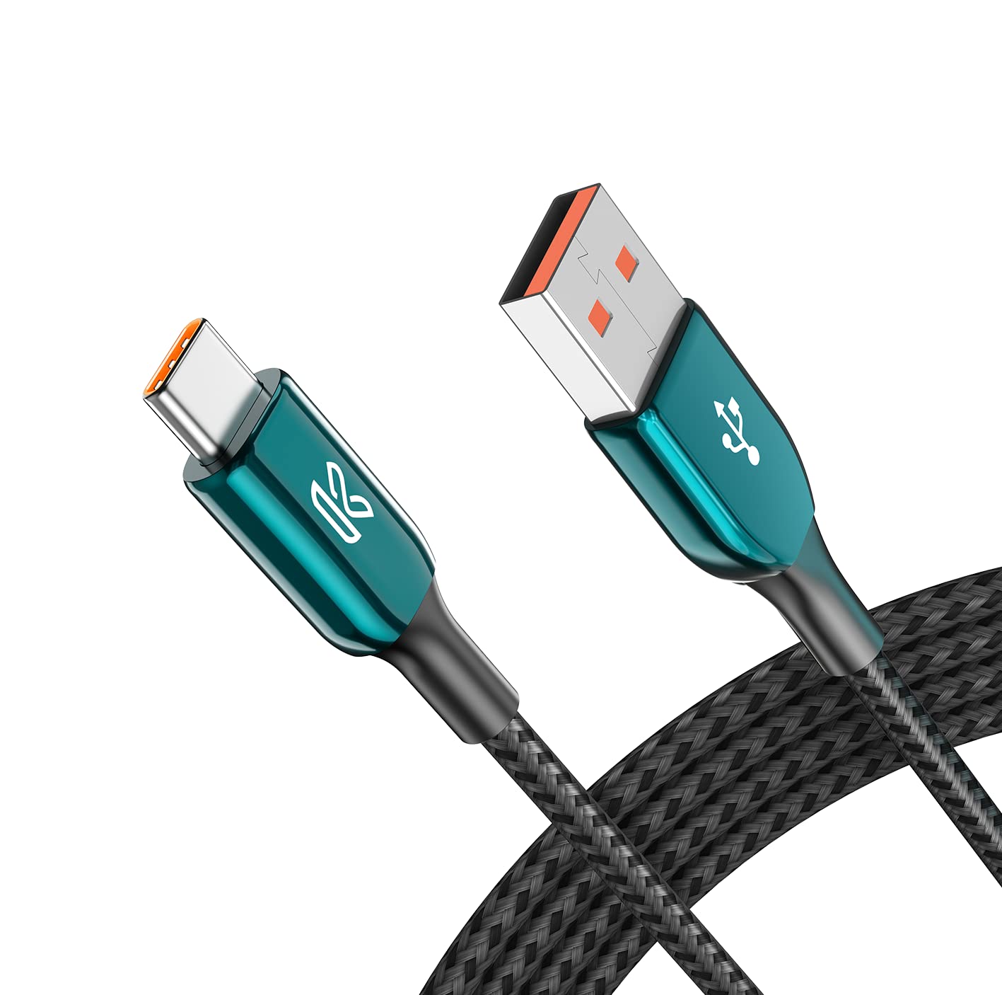 Klikk USB-A To Type-C Ultra Fast Charging 66W/6A Unbreakable Nylon Braided Cable, Smart Intelligent Chip For Safe Charging, (1.2M, Green) (B0BZSWCYMG) Amazon Price History, Amazon Price Tracker