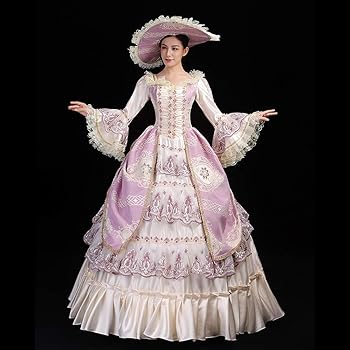 Amazon.co.jp: [GRATTY] 貴族 ドレス ステージ衣装 舞台衣装中世