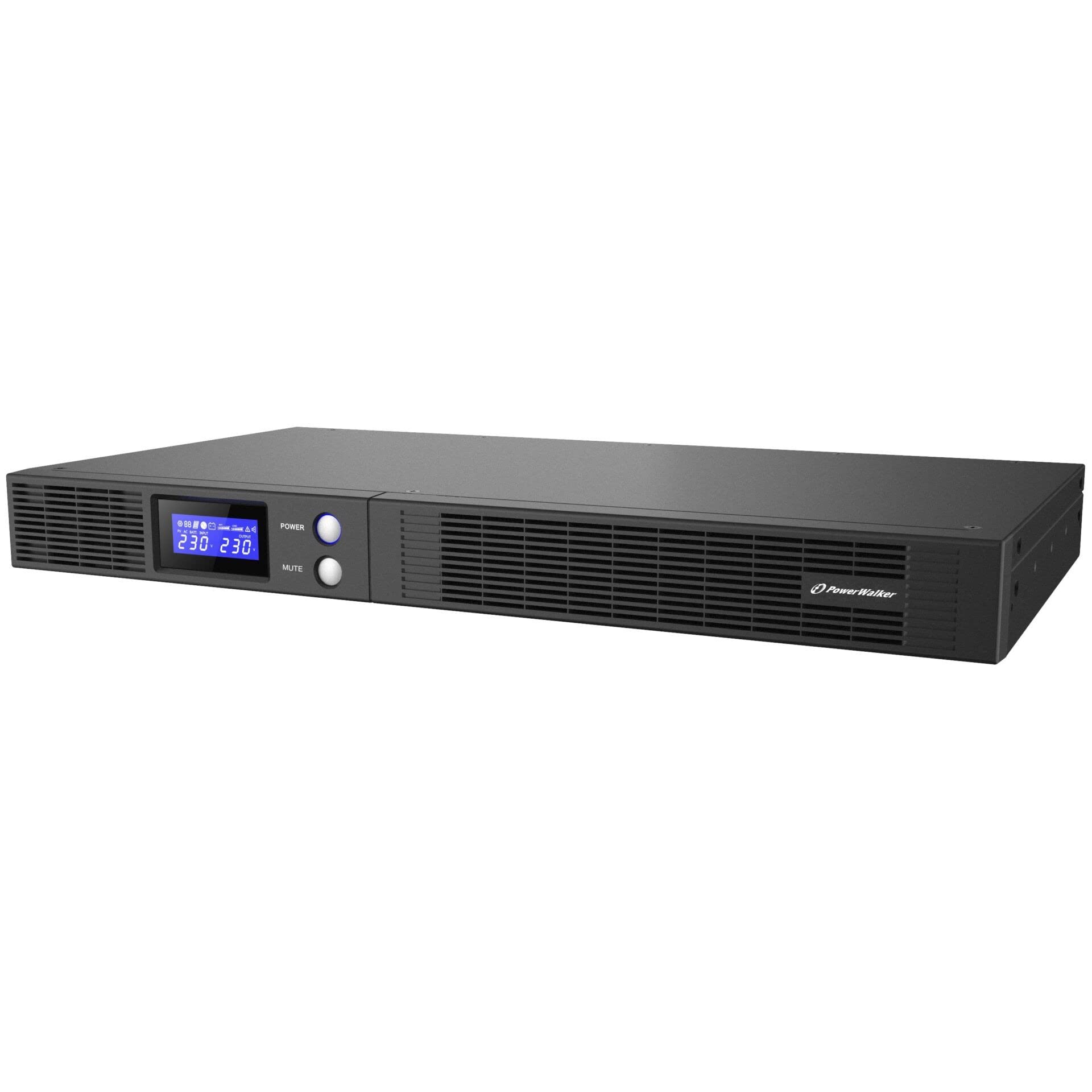 PowerWalker VI 1500 R1U Interactivité de Ligne 1500 VA 900 W 4 Sortie(s) CA