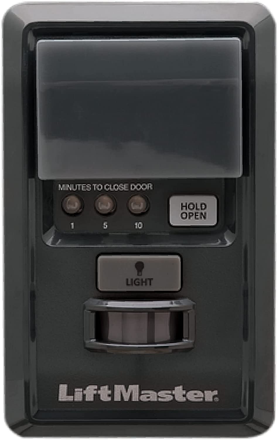 liftmaster 881lmw motion detecting control panel compatible only with liftmaster wi-fi and security+ 2.0® garage door openers.