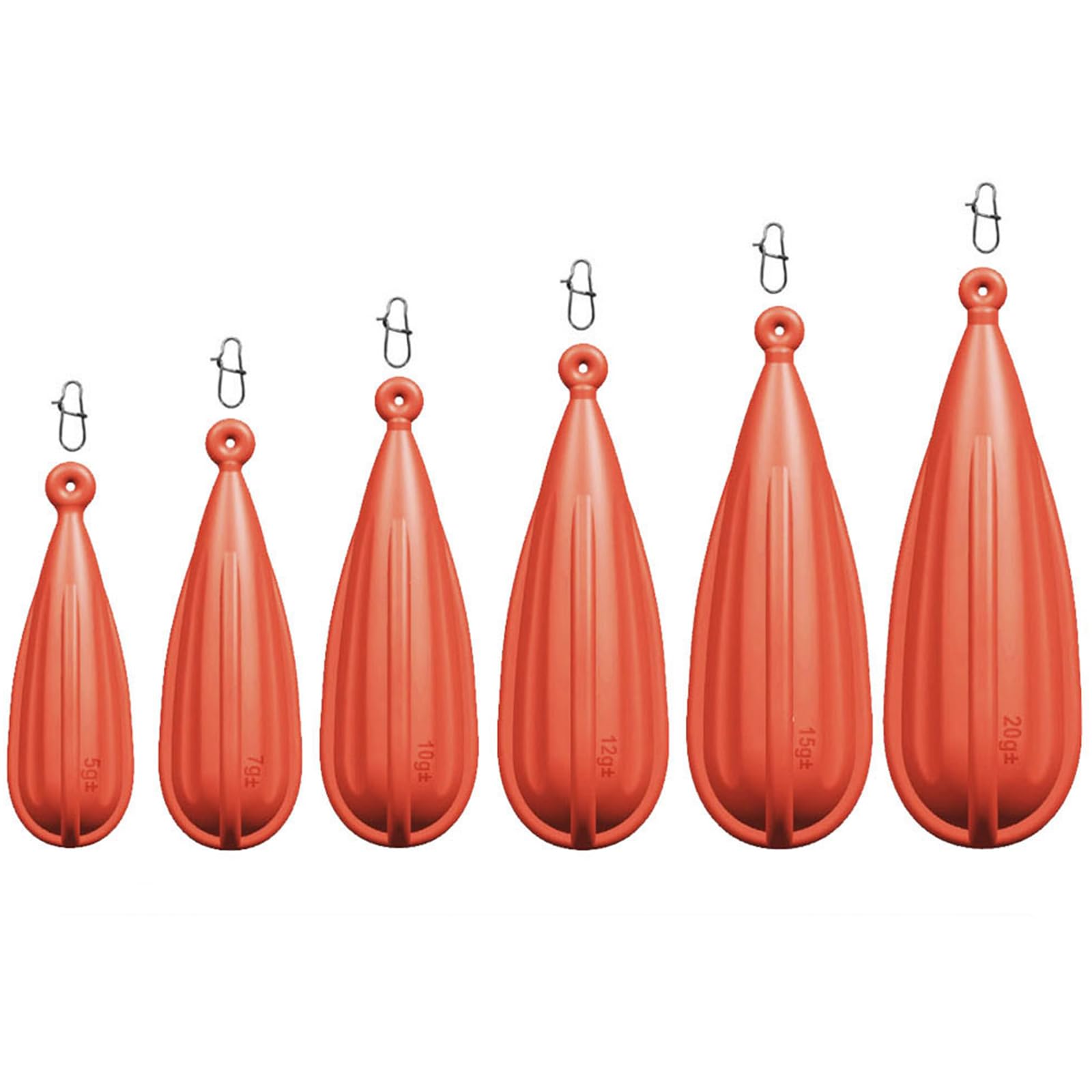 6Pcs Portable Fishing Practice Bait Lightweight Plug
