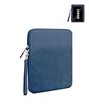 Tablet Sleeve Case 8–9 Inch, WUNIAK 360° Protective Splash-Resistant Carrying Bag for iPad, Tablet Computer, E-Reader & Drawing Tablet,Blue.