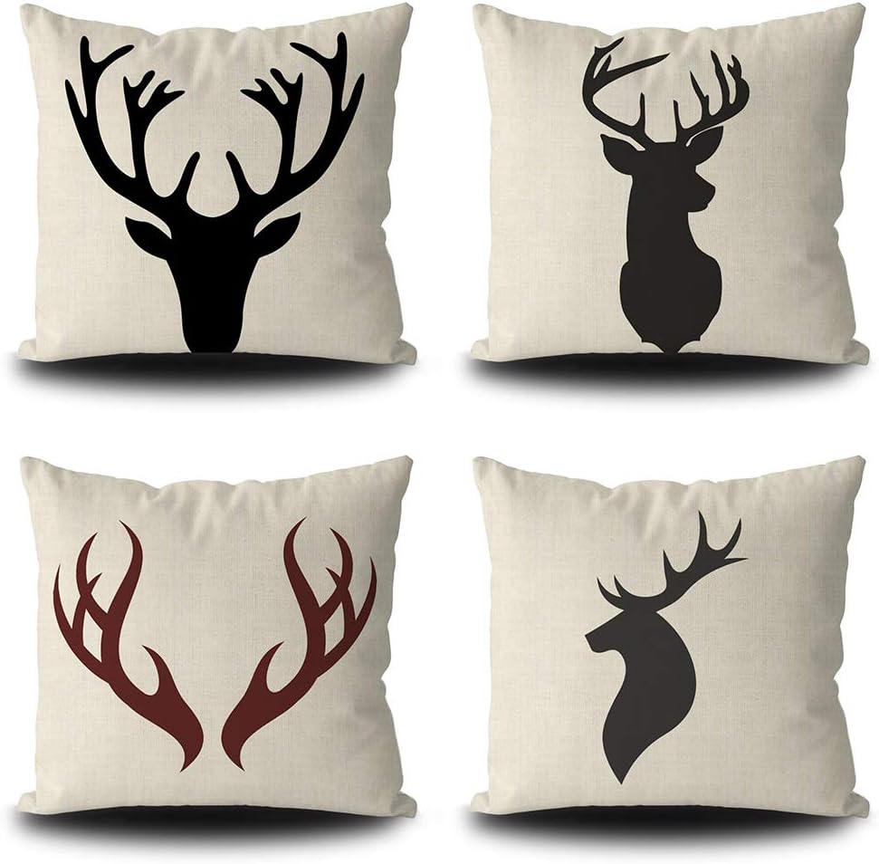 deer head pillow