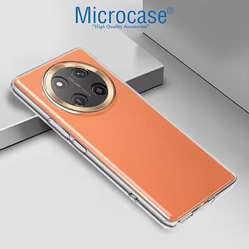 Microcase Huawei Honor Magic 7 Lite/Honor X60 Pro 5G/Honor X9C 5G ile Uyumlu Slim Serisi Soft TPU Silikon Kılıf - Şeffaf AL3324
