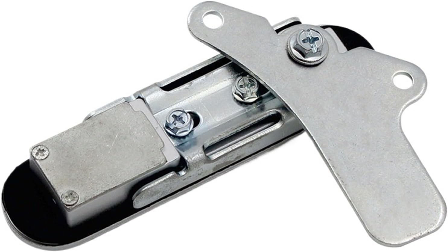 AB301 Flat Lock Pop-up Electric Meter Box Distribution Cabinet Door Handle Industrial 1Pcs(AB302-1/zincalloyNano)