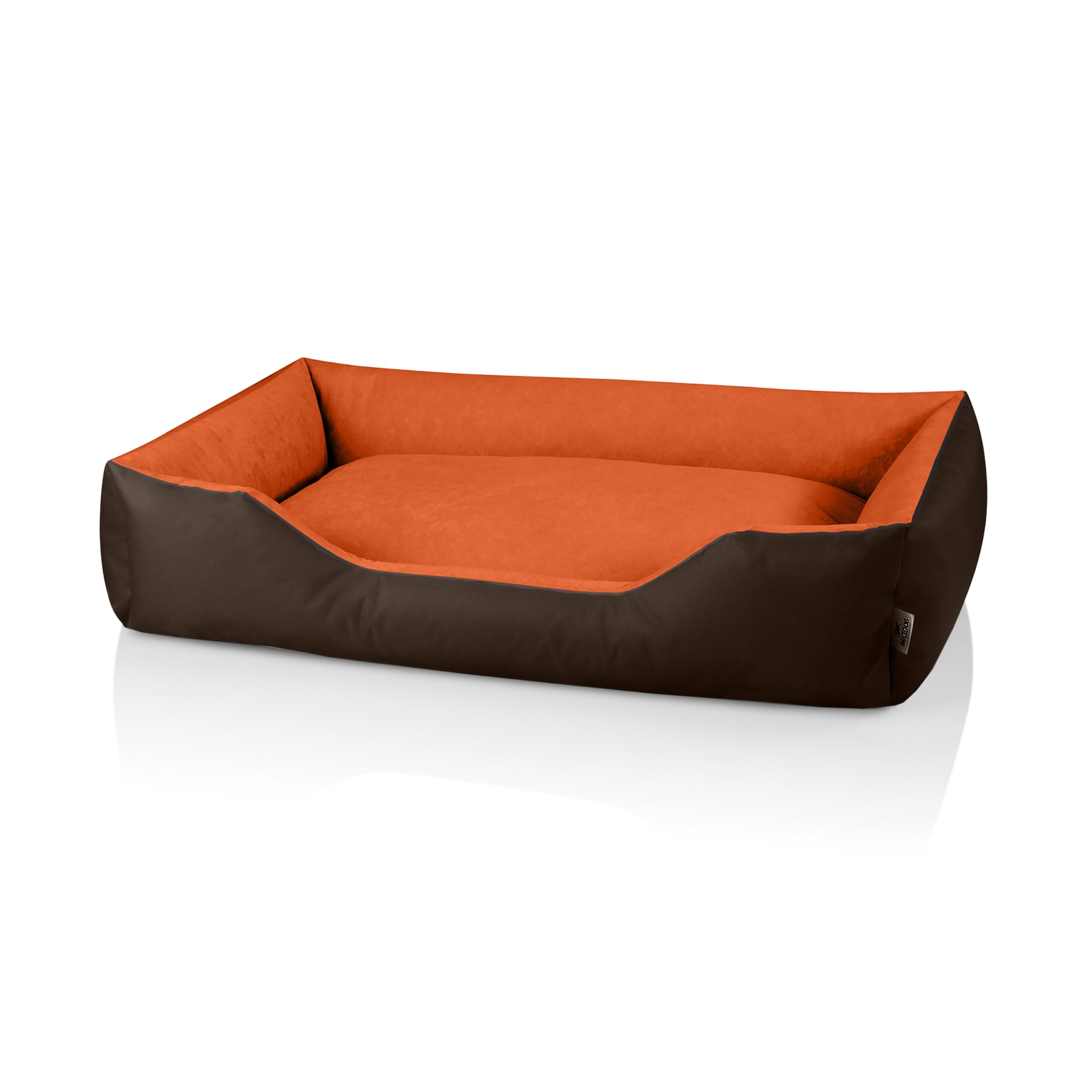 BedDog Hundebett LUPI Hundekissen Hundekorb mit Waschbarem Bezug