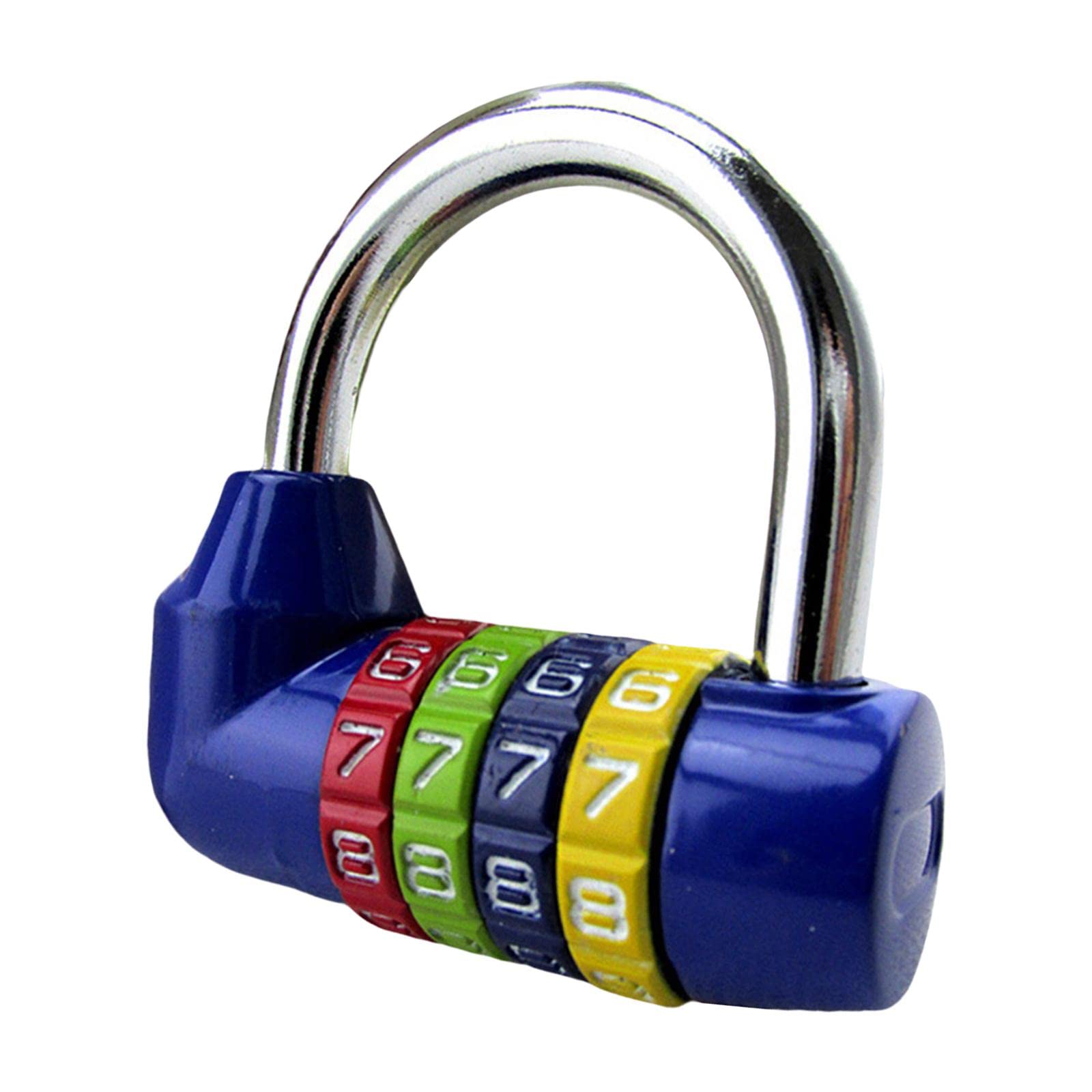 CALANDIS® Waterproof 4 Digit Combination Safe Padlock Number Lock Gym Locker Blue-image-4