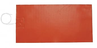 TEMPCO Flexible Strip Heater, Adhesive Backing, 120VAC, Watts 30, Overall Length 6"