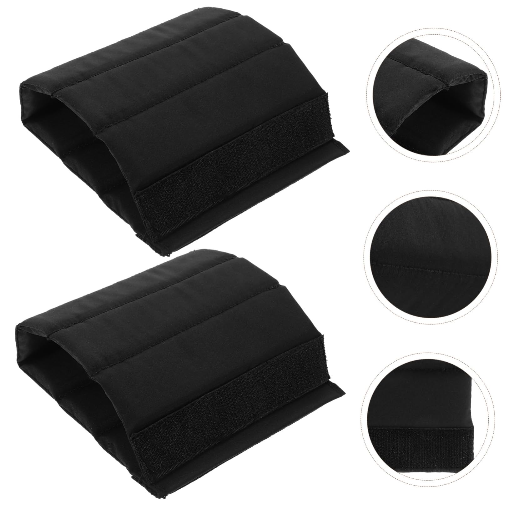 Divisores Acolchados para Organizar Equipo para Bolsas de Cámara Negro 2 Piezas, Ligeros y Absorbentes de Impactos en Bolsa de Cámara