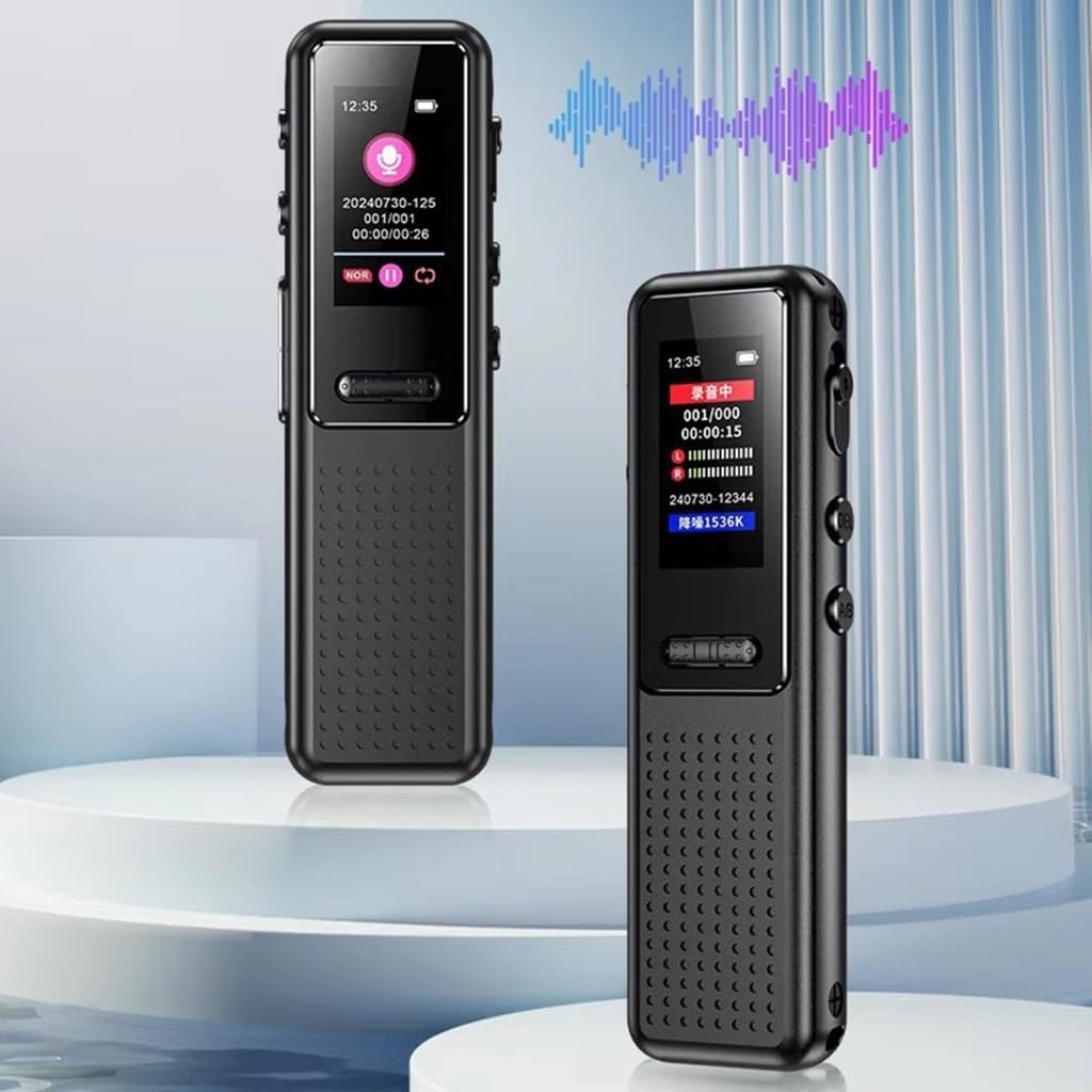 ZD39 - Grabadora auditiva de alta capacidad de 32 GB/64 GB para clases y conferencias