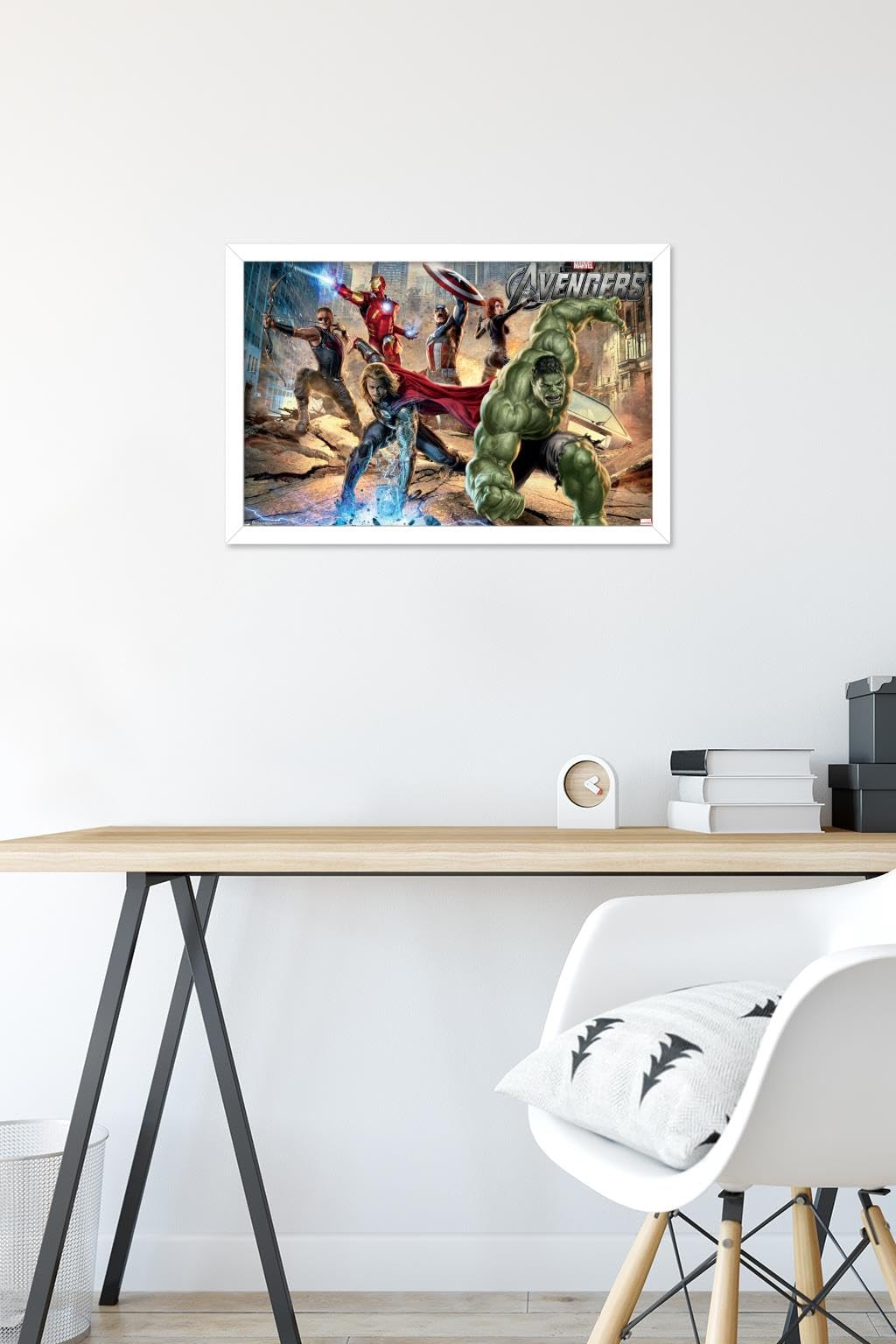 Amazon.com: Marvel Avengers: Mural Wall Poster, 22.4L x 14.7W