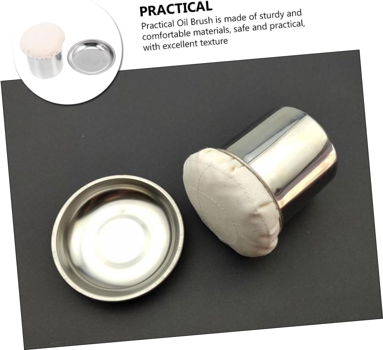 Stainless Steel Oil Mop Practical Multifunctional Brush Tool