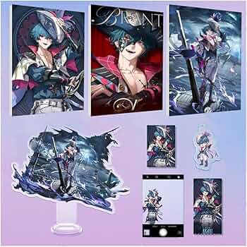 鳴潮 ブラント アクリルスタンド 特典 ホロチケ フォトカード チェキ