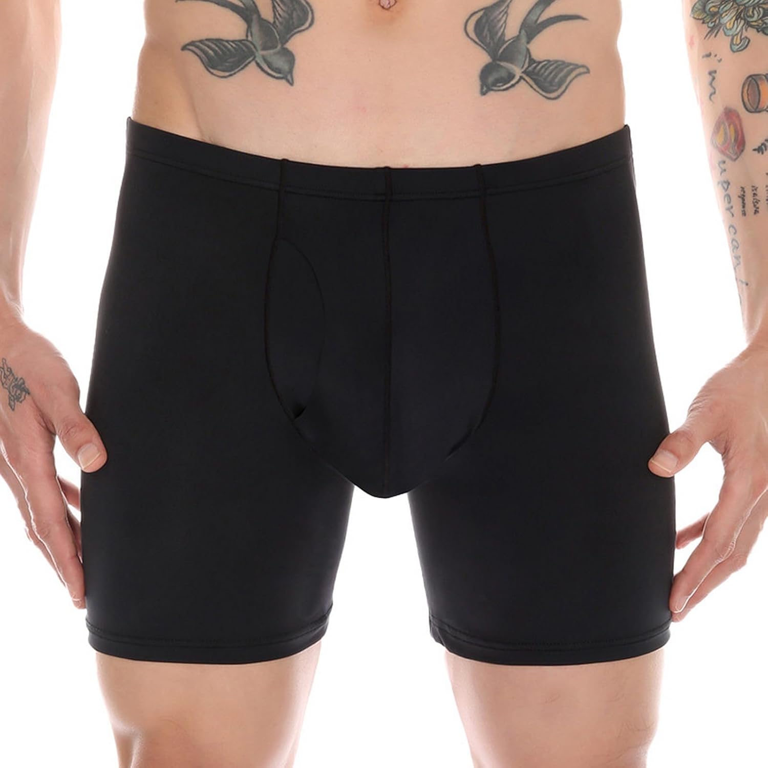Großhandel Unterwäsche für Mann Klassische Marke Lange Boxer Mann Boxershorts He