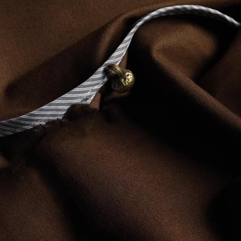 Men's Jacket Chinese Style Tang Suit Long Sleeve Jacket Printed Mandarin Collar Cotton Spring Autumn Middle Aged Top4