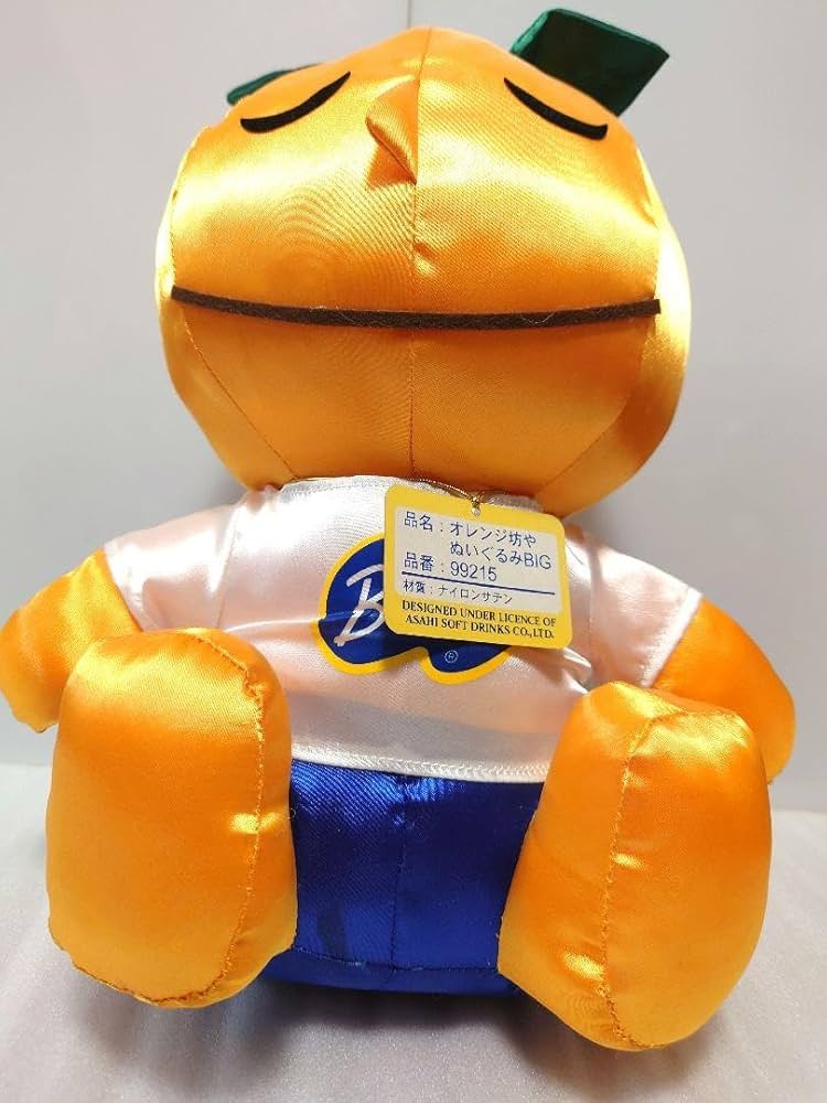 ○レア商品 年代物 昭和レトロ バヤリースオレンジ坊や ぬいぐるみ