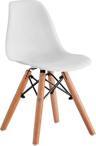 Miniatura 3 de Sillas para niños silla BB de madera para lectura preescolar jardín de infantes sala de juegos sillas modernas de mediados de siglo juego de 4