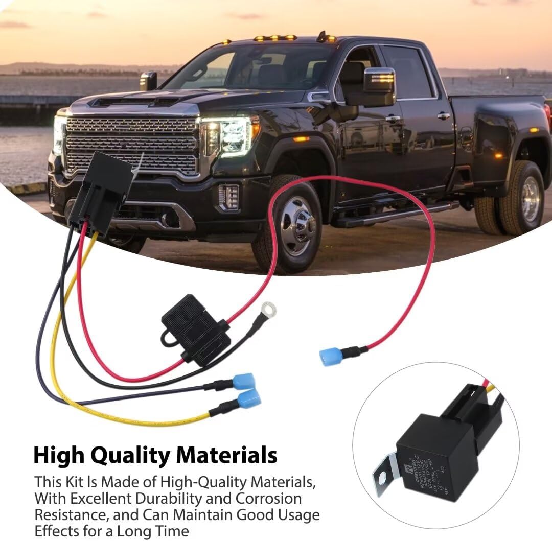 4 Head lights High Beam Conversion Kit for 99-03 Chevy G*MC Truck 99 00 01 02 03 Silverado Sierra - Led Headlights