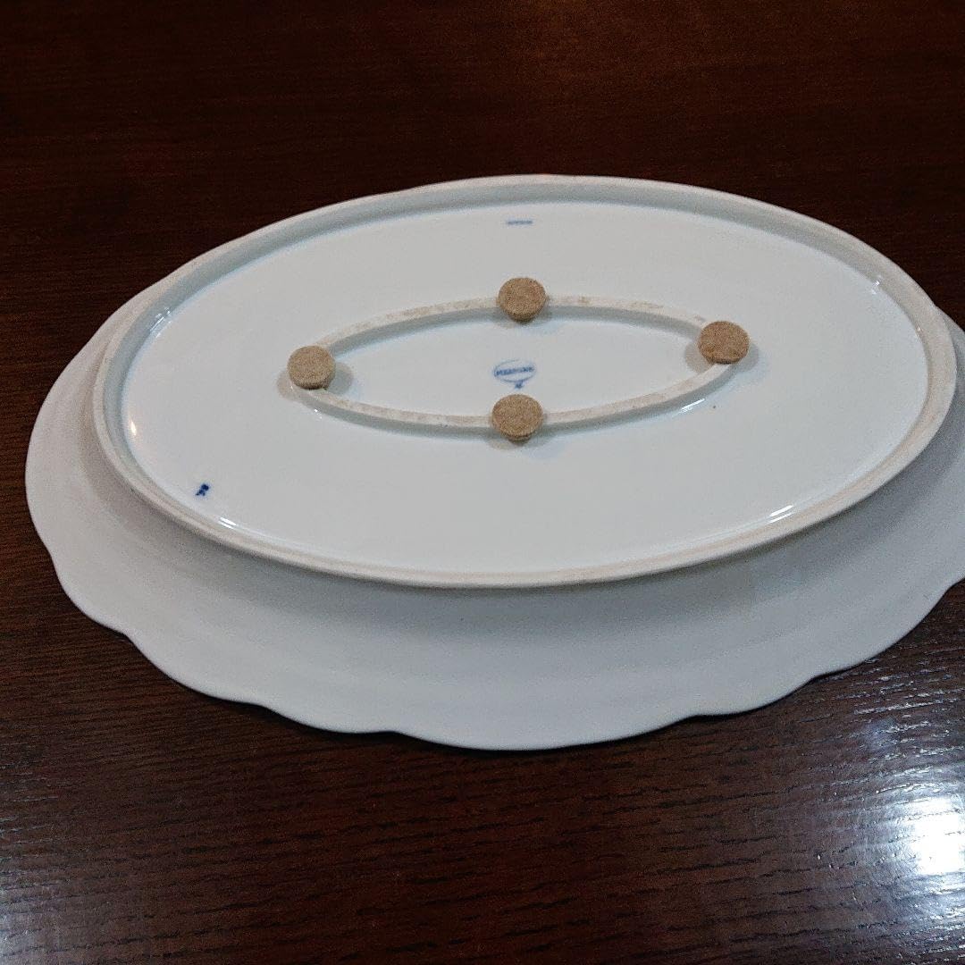 美マイセンカールテイチャーオーバル特大サービング皿 44センチ 美品