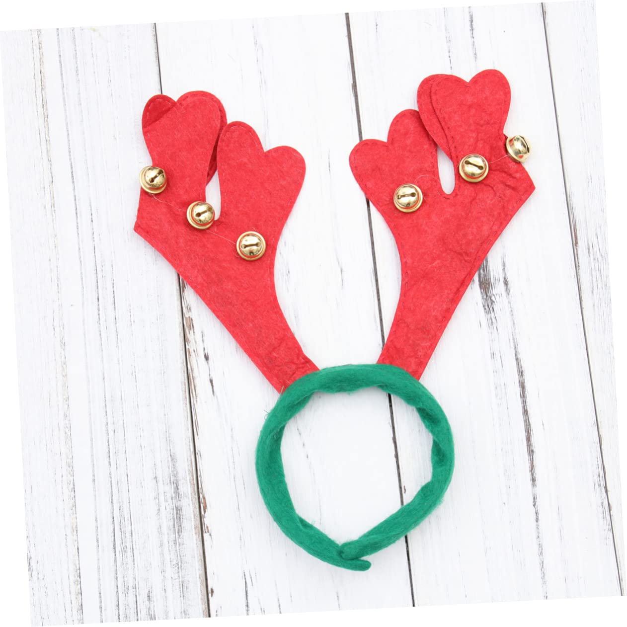 Ciieeo Lot De 3 Chapeaux De Noël Lumineux À La Mode Bonnet De Père Noël Bandeau Créatif En Bois De Cerf Pour Fête Scolaire Événements Familiaux 6 Pièces X 3
