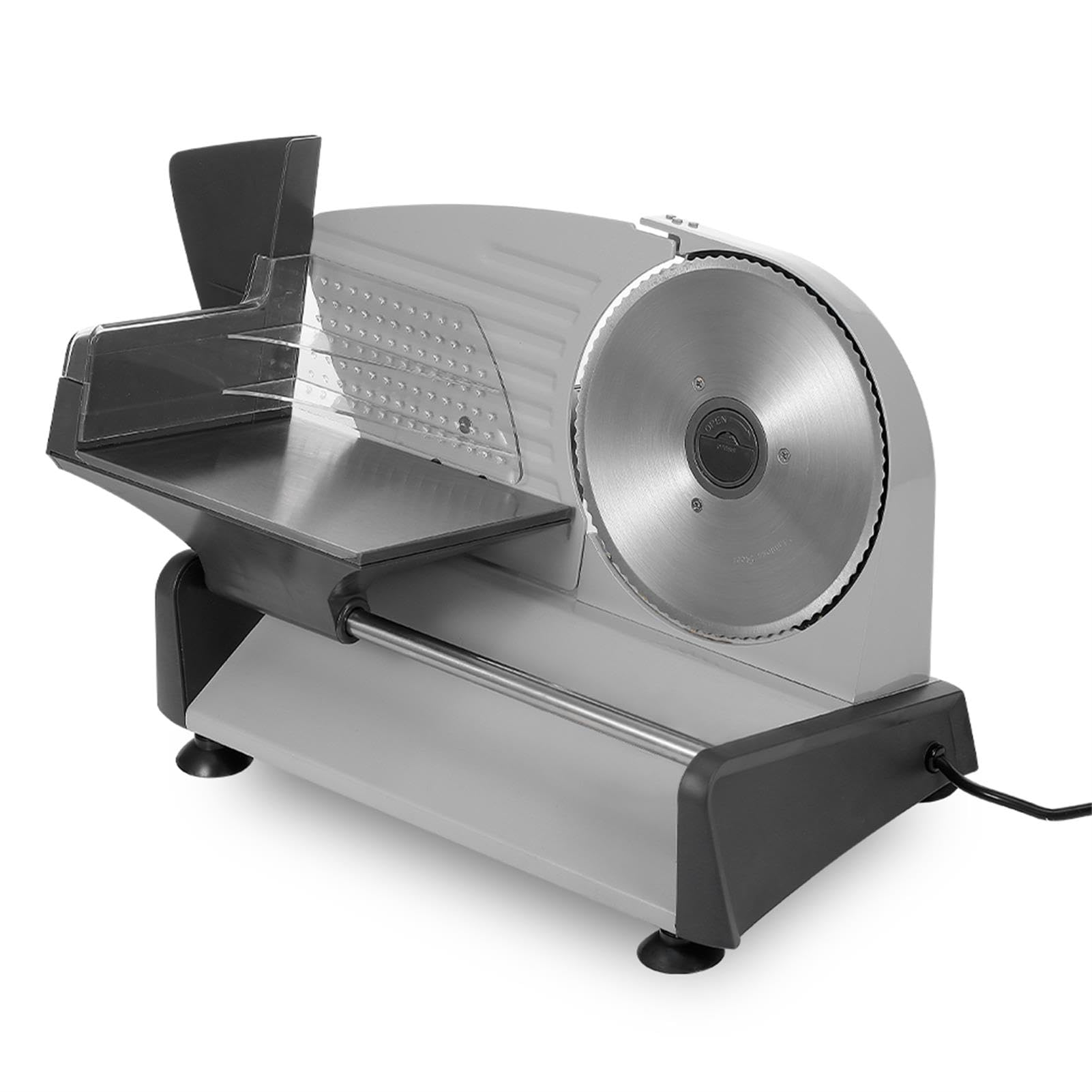 Affettatrice Elettrica da 180 Watt, Lama in Acciaio Inox da 7,5