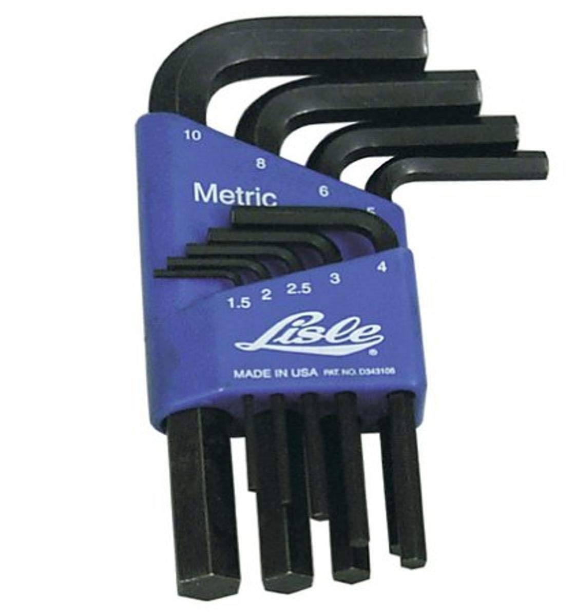 Lisle 42650 Metrix Long Arm Hex Key Set