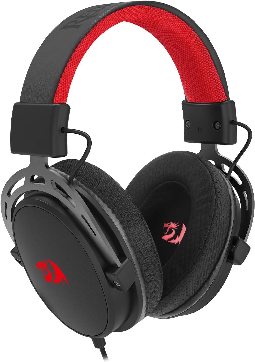 Headset Gamer Redragon Cragblade Preto Drivers 53mm Microfone Removível H541