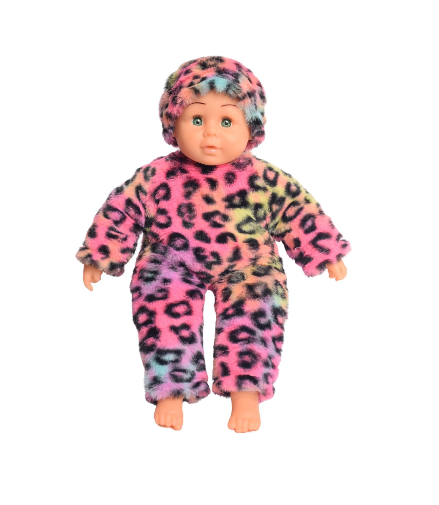EL FIGO Doll/Toy for Kids - Polyfill Washable & Stuffed Doll with PVC Face/Soft Doll for Girls (40 c.m Height)