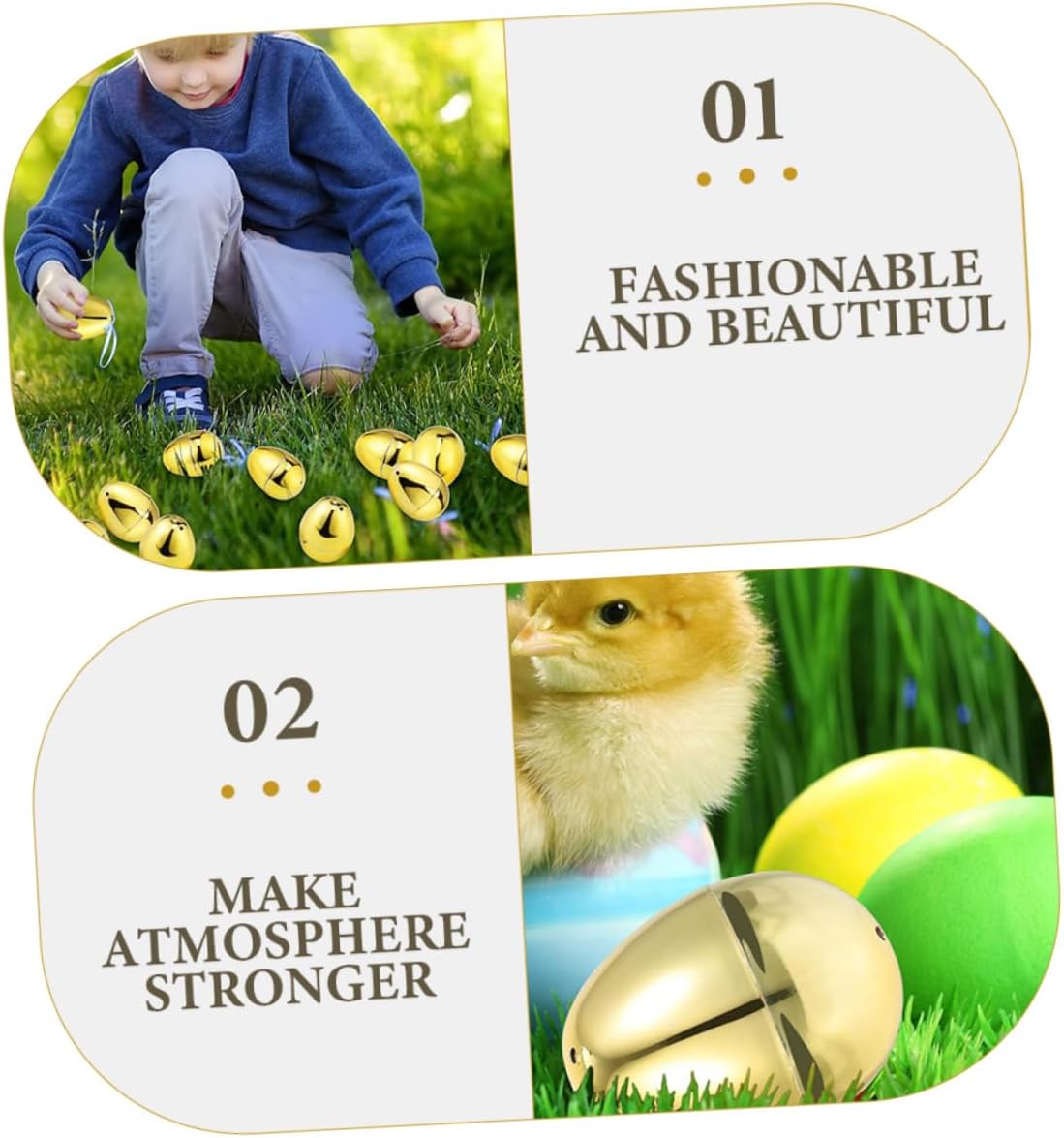 Luxshiny 100pcs Fillable Easter Eggs Refillable Ornaments for Easter Parties Hunts and Home Decorations Fun Fillers and Decorations