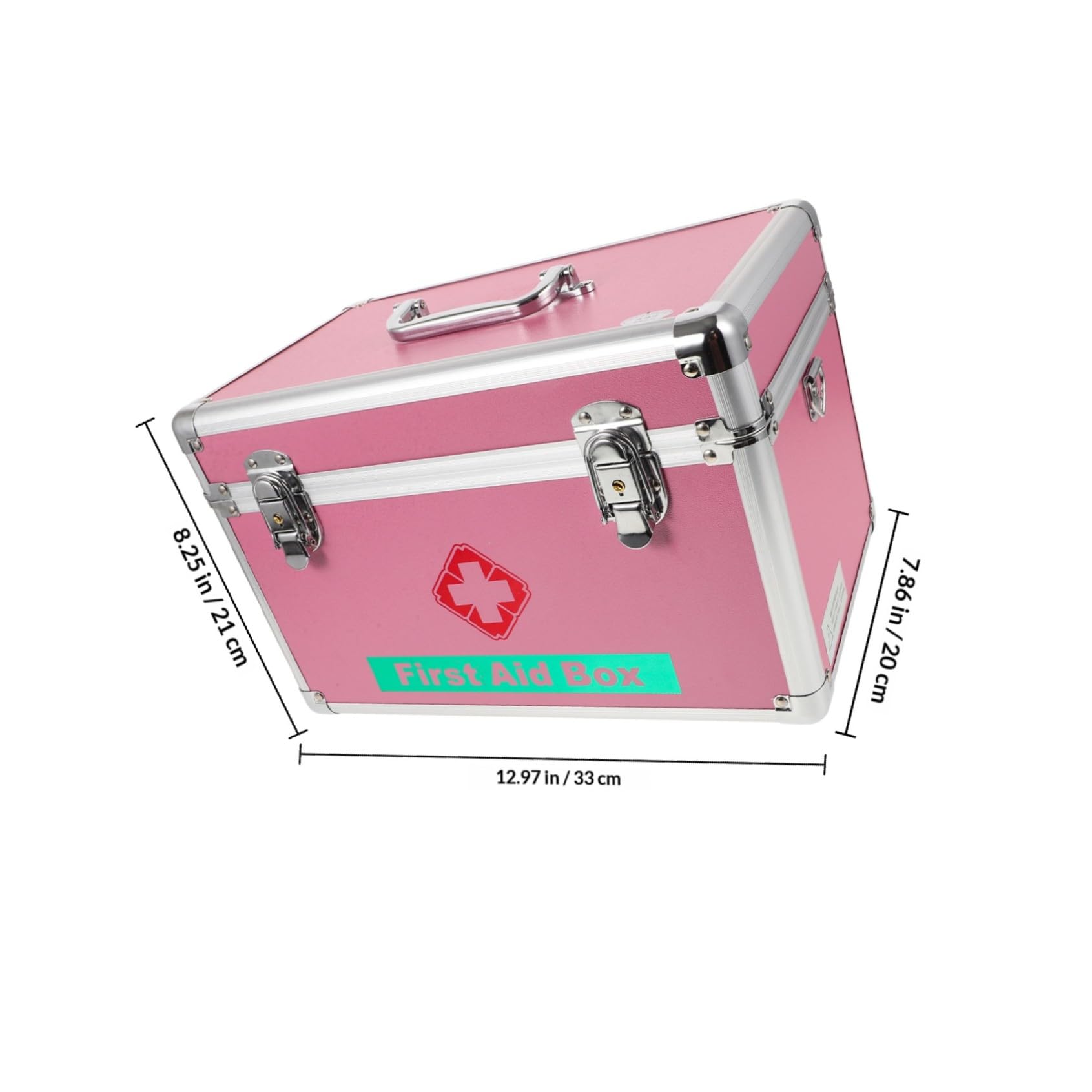 Scatola Porta Medicinali Portatile Organizer Pronto Soccorso Leggero Con Maniglia Capacità Per Casa e Ufficio Pratica e Multi-funzionale Per Viaggi e Emergenze