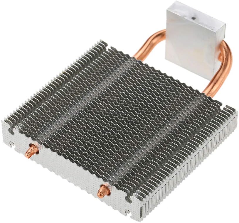 Dnasrivew Heat Dissipation PC Computer Motherboard Northbridge Cooler CPU Cooling Radiator Heatsink Pipes for Northbridge/Southbridge/Motherboard 1