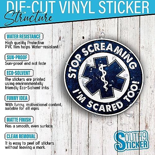 Autocollants vinyle imperméables pour gourde esthétique et PC - 4