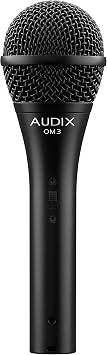 AUDIX OM3S Multi-Purpose Vocal and Instrument Dynamic Vocal Microphone