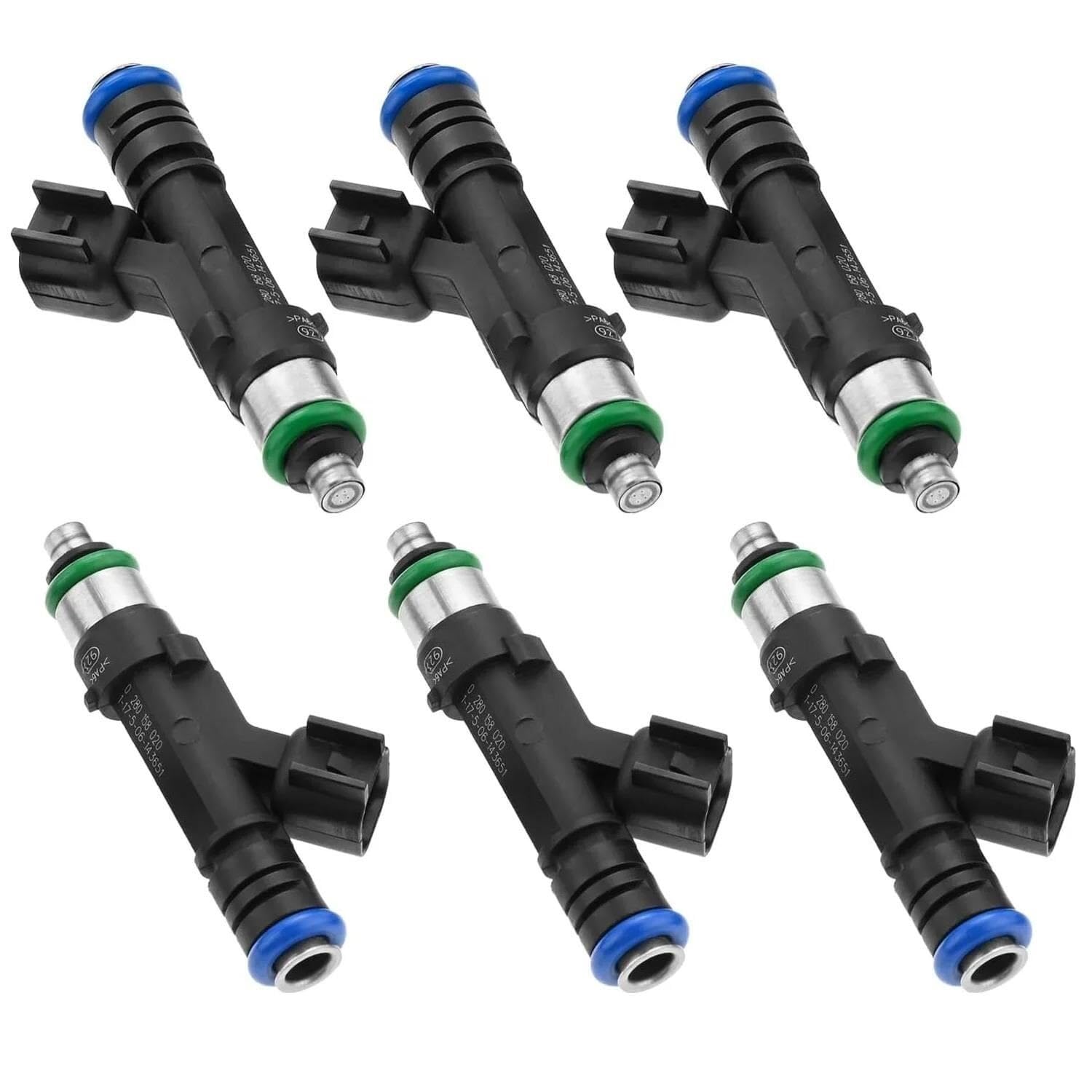 Diesel Injector Petrol Fuel Injector for Dodge for Dakota for Durango for Nitro for 1500 3.7L 0280158020 53032701AA