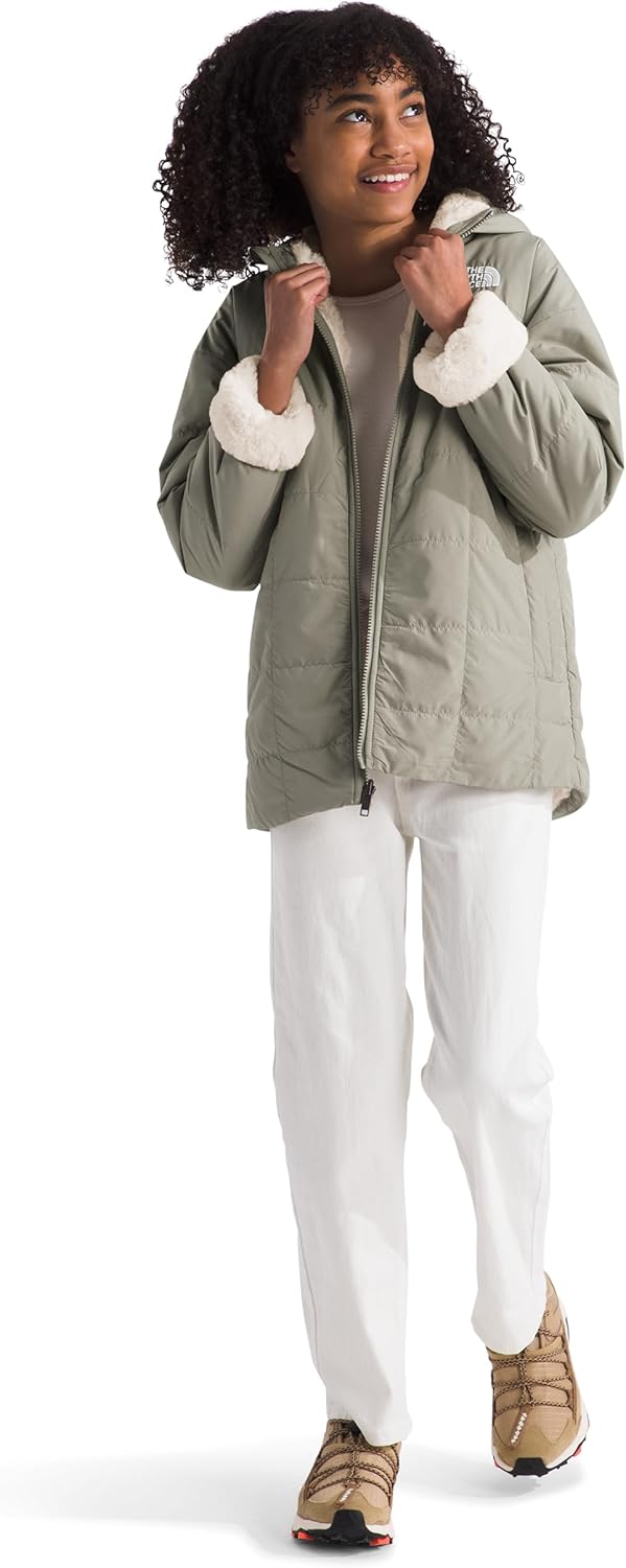 THE NORTH FACE Girls' Reversible Shasta Short Parka - Image 2