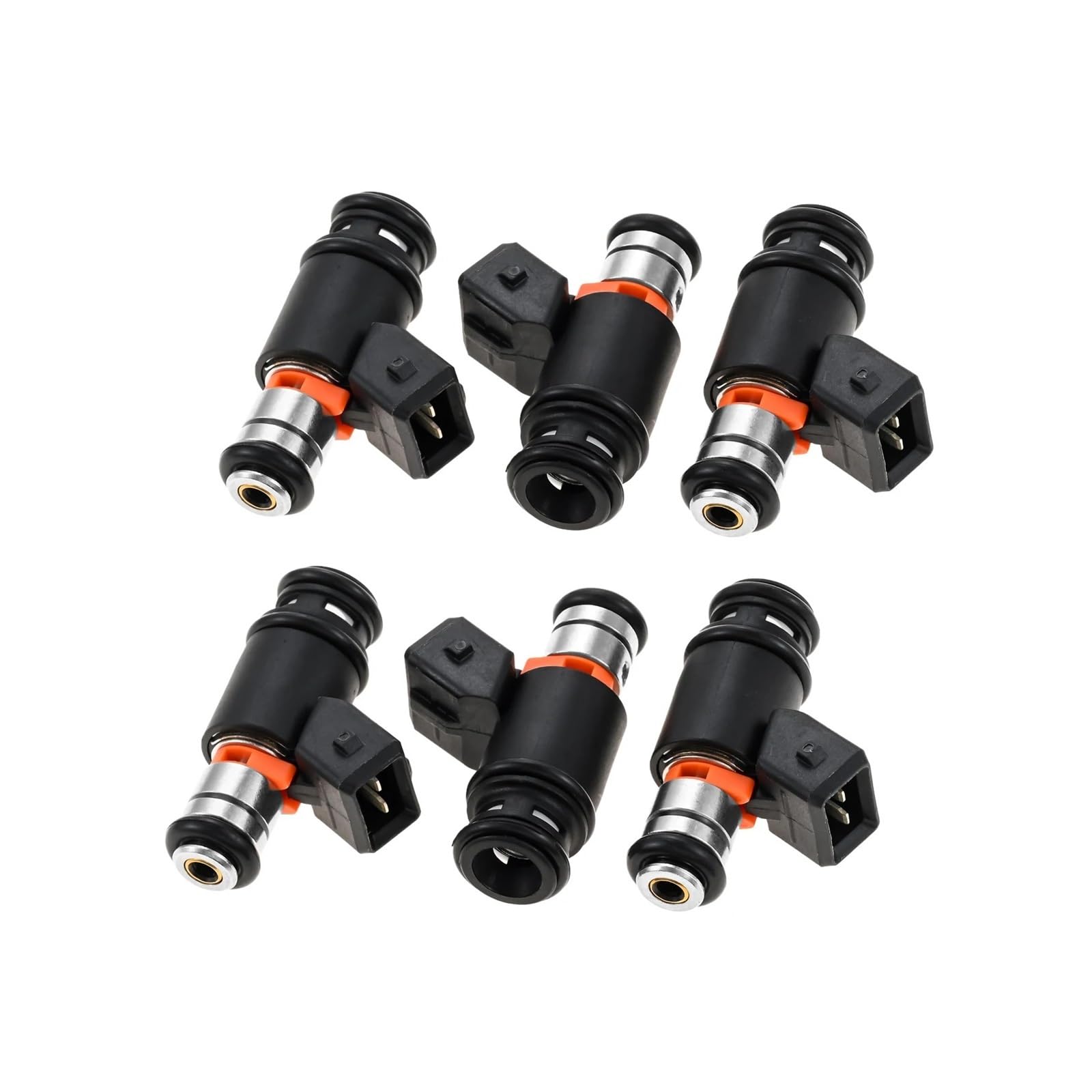 Acebsbggap One Color For Eurovan For Golf For Jetta For Wagon For 2.8L V6 1999 2000 2001 2002 Fuel Injectors 6Pcs Iwp022 805000348303 Injector Nozzle