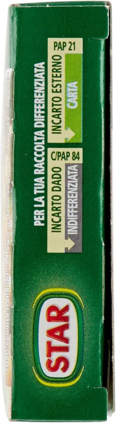 Star il Mio Dado 12 vegetales con 9 verduras sin conservantes sin lactosa ni glutenfre italian gourmet polpa 400 g