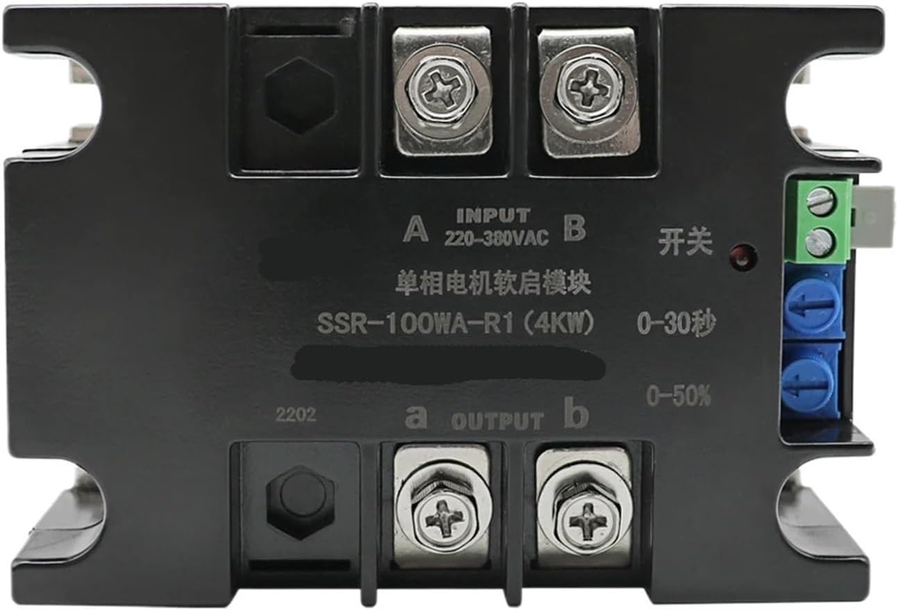 220V Single Phase Motor Soft Starter Module Controller 1KW2KW4KW6KW8KW Online Soft Starting Fan Pump Pressure Reducer Conveyor