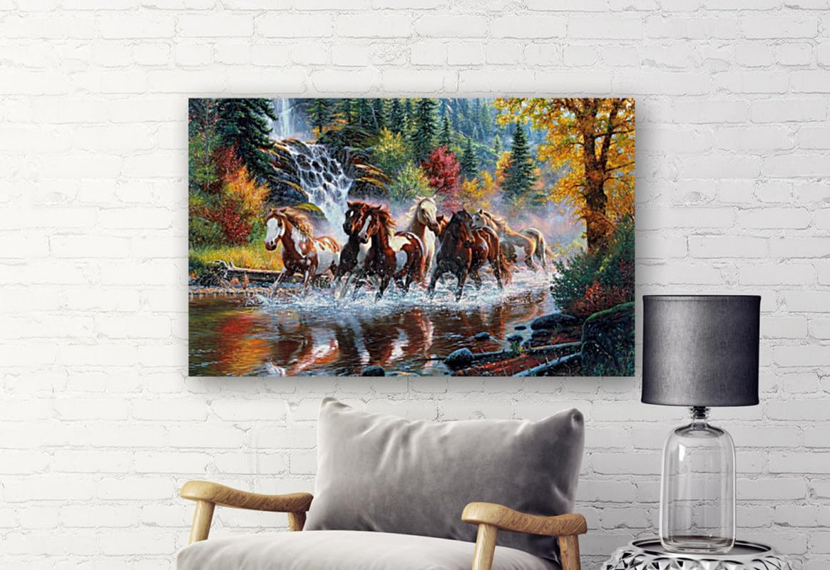 Tushaco Handicrafts Seven Horse as per Vastu Painting (Design 3) Stretched Canvas Wrapped Wall Painting, Home D�cor, Canvas Painting-25Inches X 15Inches (B0CKXHKZM1) Amazon Price History, Amazon Price Tracker