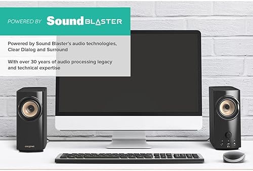 Miniatura 2 de Creative Labs T60 Compact 2.0 - Sistema de altavoces de escritorio, color negro