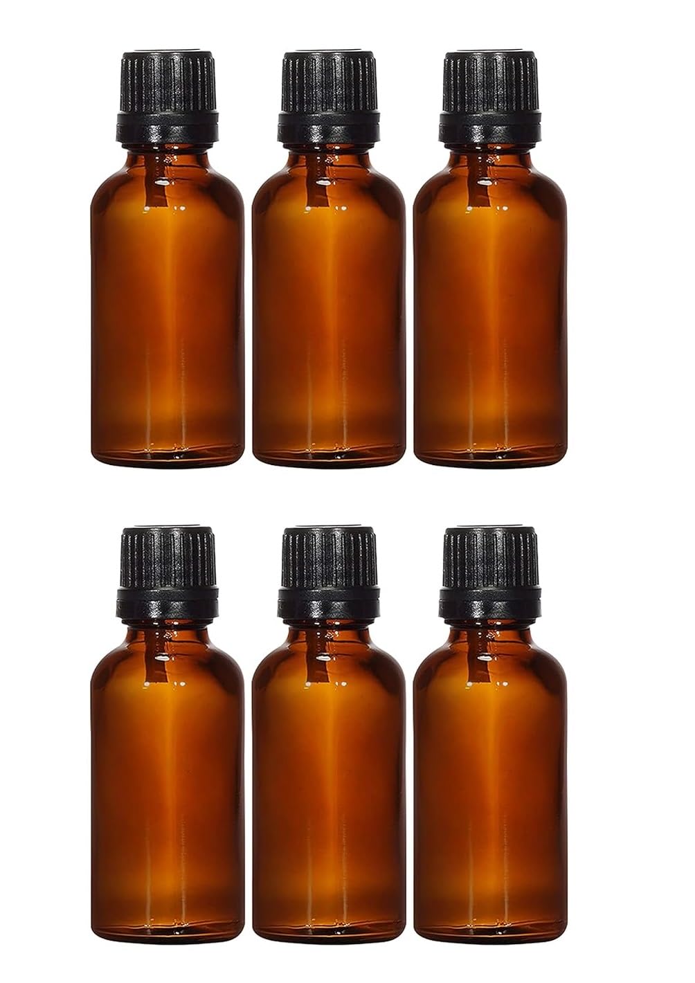 RTWARE 30 ml Amber Round Empty Glass Bottle with Euro Dropper and Black Cap (Pack Of 6), Refillable, Reusable for Essential Oils, Blends, Diy Perfumes, Homeopathy And Medicine-image-38