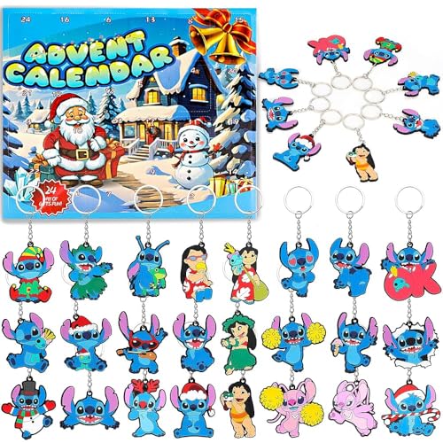 Stitch Keychain Advent Calendar 2025