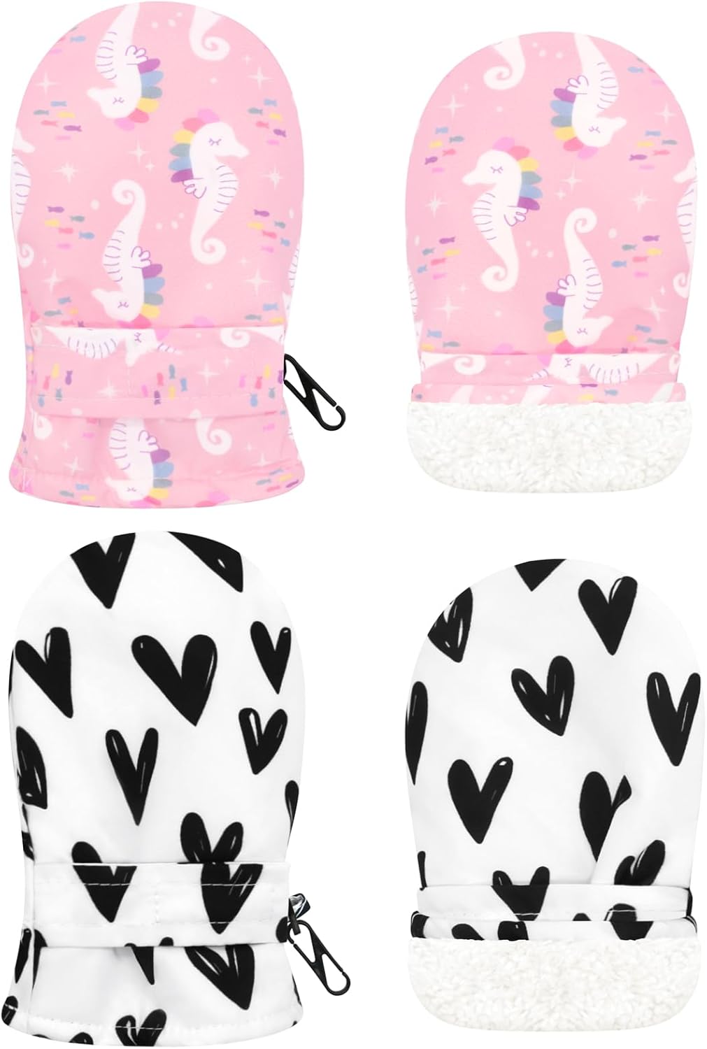 Sarfel Toddler Mittens Waterproof Winter Gloves Snow Gloves Kids Baby Winter Mittens for Girls Boys