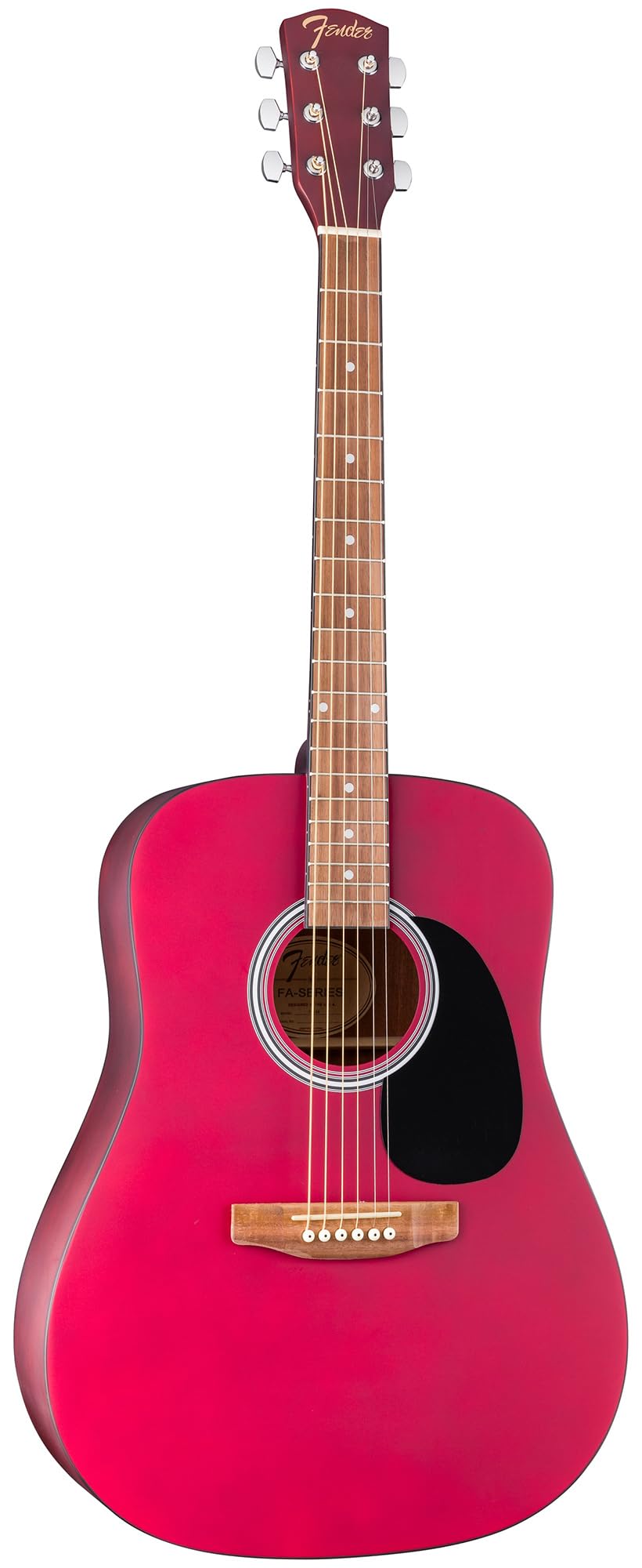 Amazon.com: Fender FA Series Dreadnought Acoustic Guitar - Crimson